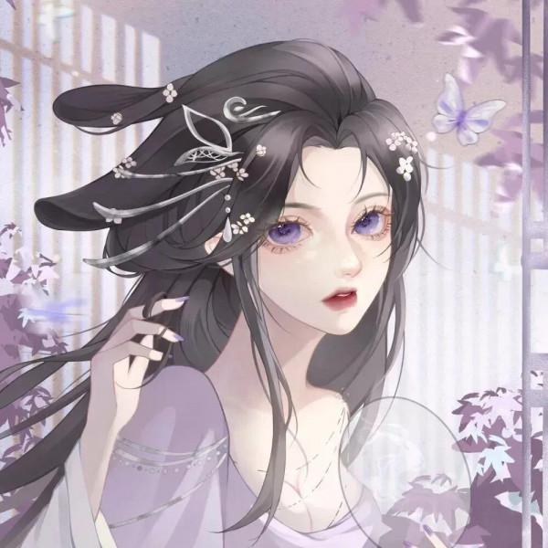 頭像｜動漫古風美人，秀色掩今古，荷花羞玉顏