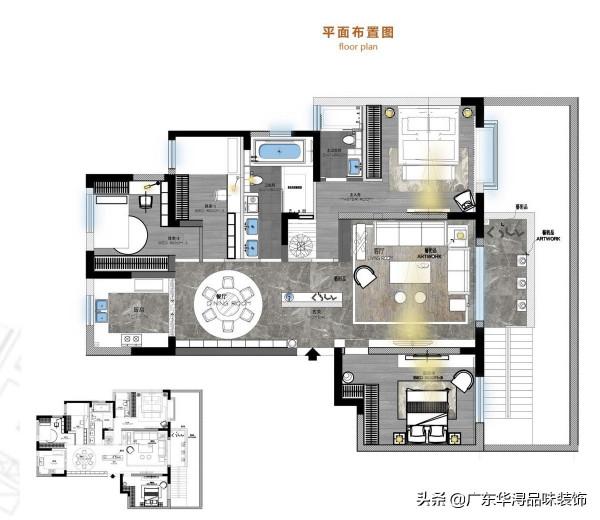 182平現代風格套房，時尚典雅的大宅空間