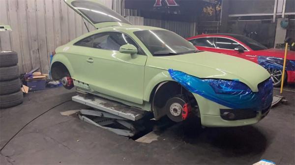 玩了三輛改裝車 在奧迪TT上面打磨出了心中的完美姿態