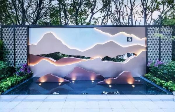 庭院中那些充滿“仙氣”的景牆長什麼樣