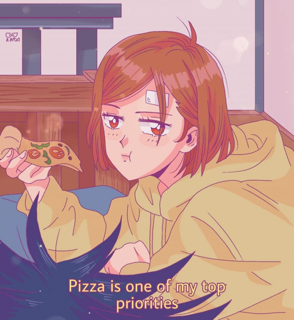 繪師二創90年代復古動漫畫風：角色全部帶美瞳