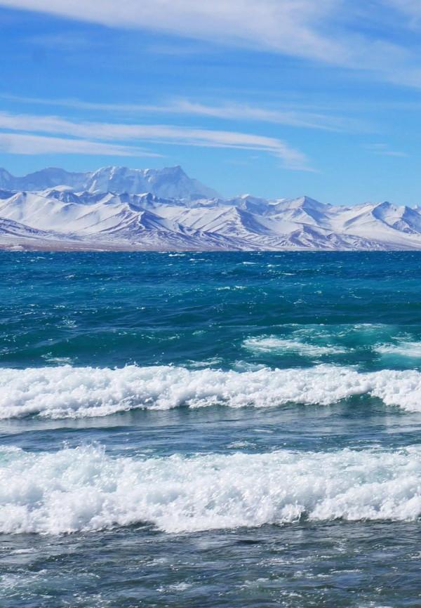 分享圖片：西藏三大聖湖之一納木措，藏語&OpenCurlyDoubleQuote;天湖&rdquo;