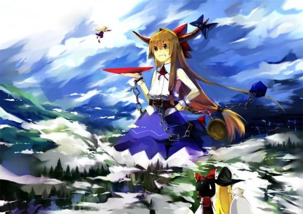 128張動漫優美場景桌布