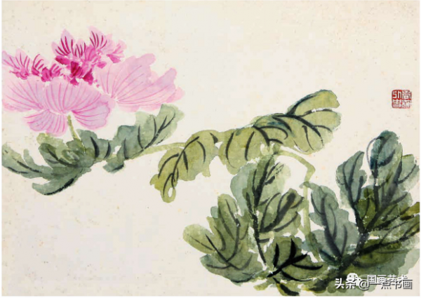 吳待秋 花卉冊頁欣賞 吳待秋 花卉冊頁欣賞