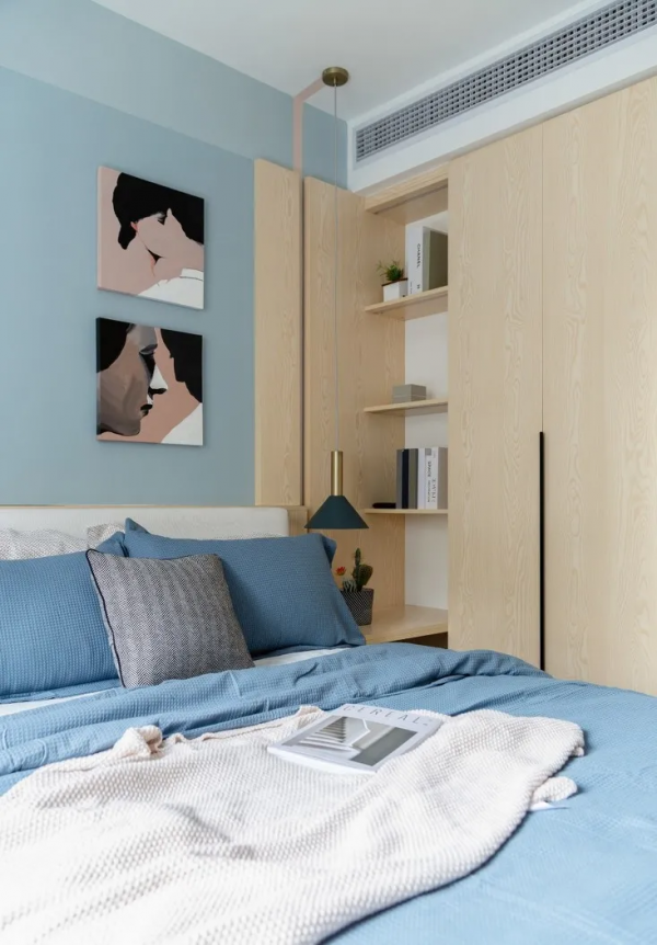 80㎡簡約新房,餐廳、書房、客臥三合一,高顏值拼色牆時髦有腔調 80㎡簡約新房,餐廳、書房、客臥三合一,高顏值拼色牆時髦有腔調