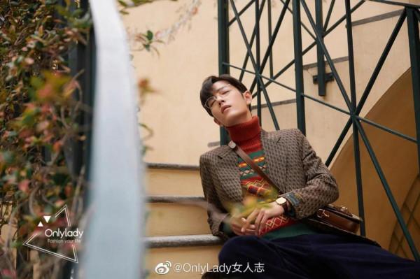 肖戰2020米蘭春夏時裝秀官博圖合集