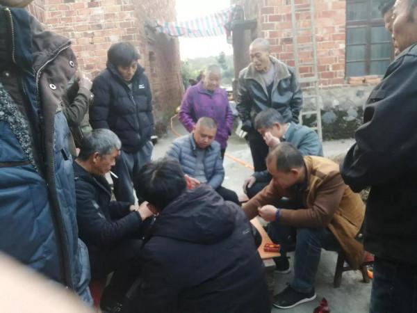 現在的農村過世老人