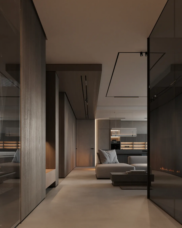 110㎡高階灰空間,細膩優雅 110㎡高階灰空間,細膩優雅