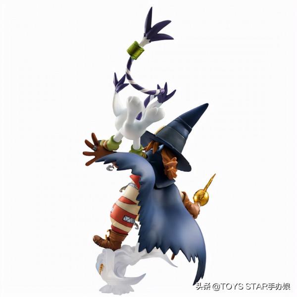 數碼寶貝 MegaHouse手辦再現 迪路獸與巫師獸神仙友情