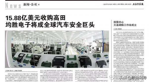 汽車電子篇：均勝電子（一）