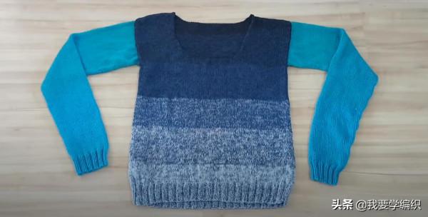 適合日常穿搭的休閒毛衣,混拼色低領毛衣教程,簡約大方適合新手 適合日常穿搭的休閒毛衣,混拼色低領毛衣教程,簡約大方適合新手