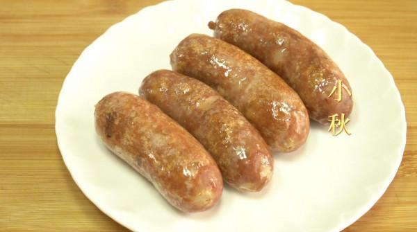 豬肉脆皮腸，想吃就自己在家做，告訴你比例，做一次吃3月沒問題