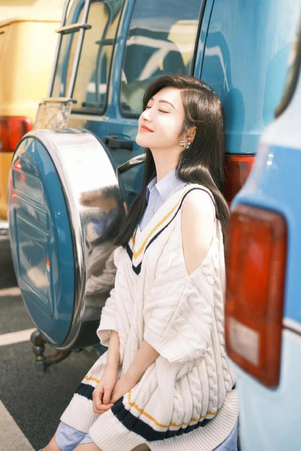 景甜冬日暖陽大片清新甜美 景甜冬日暖陽大片清新甜美