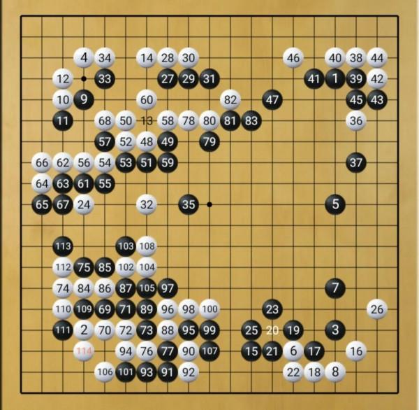 名人名局-武宮正樹肩衝星位,宇宙流的不朽名局 名人名局-武宮正樹肩衝星位,宇宙流的不朽名局