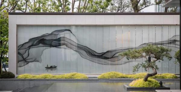 庭院中那些充滿“仙氣”的景牆長什麼樣