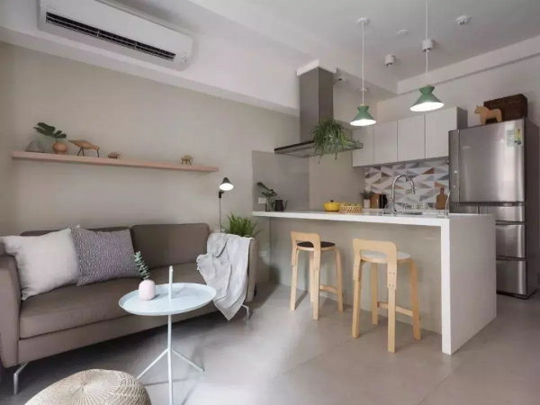 餐廚一體如何佈局?3種設計方案,立馬省出10㎡空間 餐廚一體如何佈局?3種設計方案,立馬省出10㎡空間