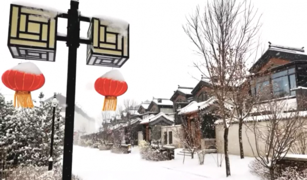 河北周邊冰雪遊：瑞雪迎春，冰雪小鎮雪景美如畫