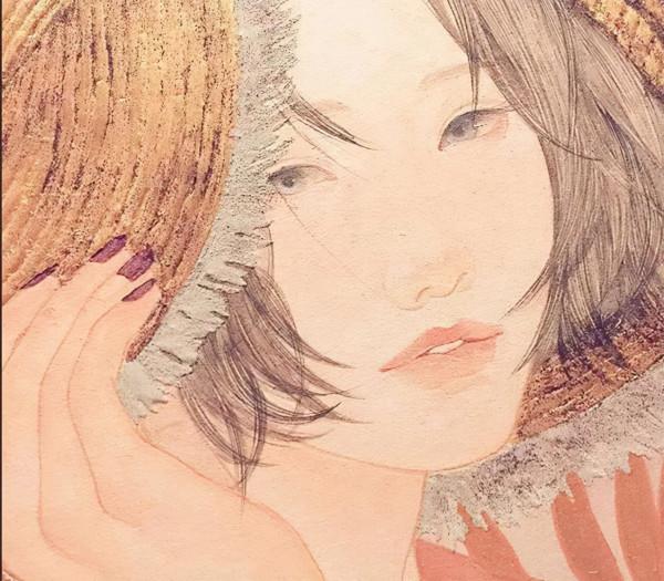 日本畫師筆下的現代女孩，太美了