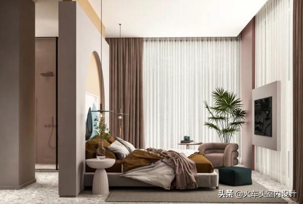 這些輕奢系臥室裝修設計真美