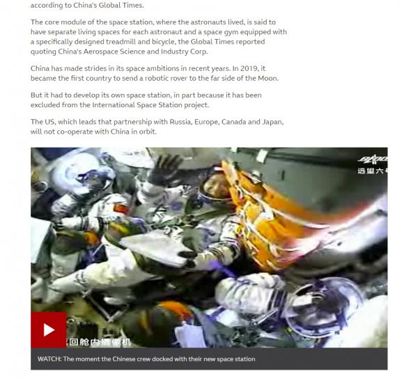 酸！國外網友集體嘲諷神舟12號，大呼：那是在攝影棚裡拍的