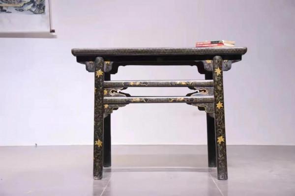 香幾，龍鳳呈祥•書桌，鐵力木畫案