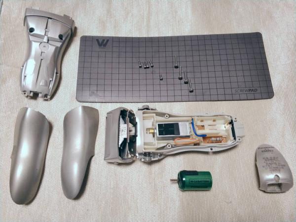 我用這套WOWSTICK PLAY MINI SD精修電動螺絲刀修好了舊剃鬚刀