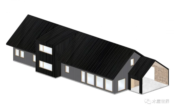 風景與陽光在屋裡匯合，原野中的 Haus III木屋住宅