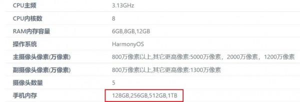 12+1TB 儲存的華為5G新機誕生，晶片麒麟9000