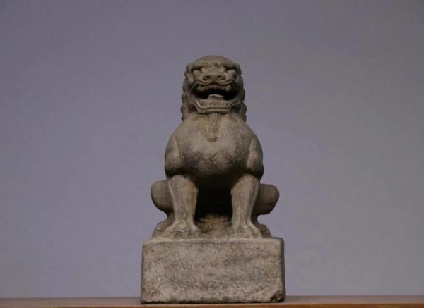 明代——案頭瑞獸 雄獅