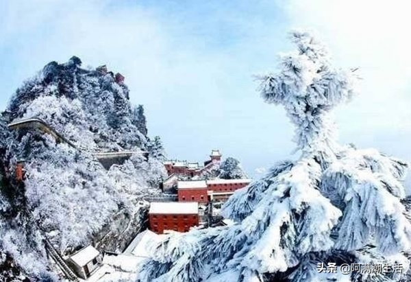 武當山雪景美如畫