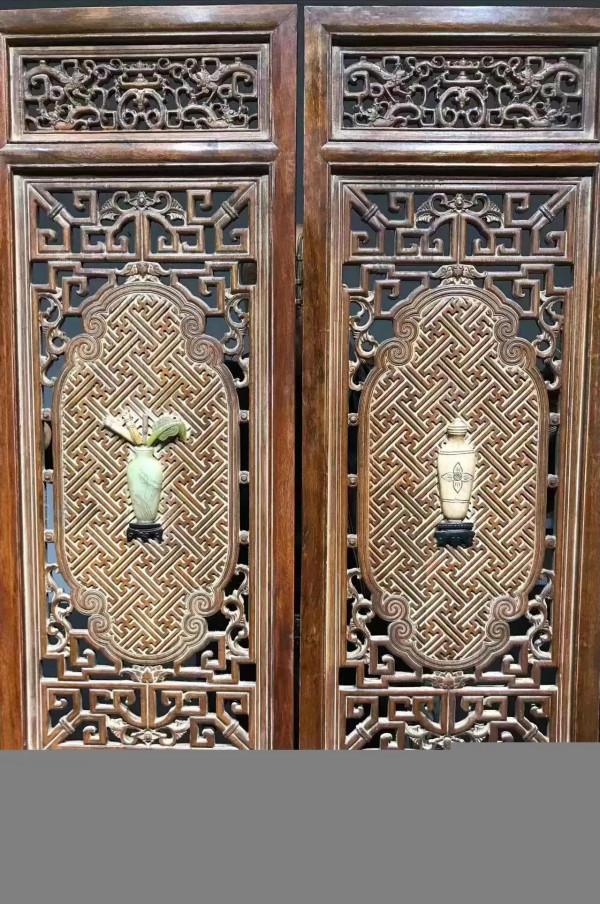 【六片鑲嵌屏風】