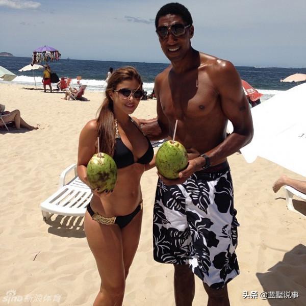 皮蓬與前妻女兒的私房照，這位前NBA大將的生活曾經很幸福