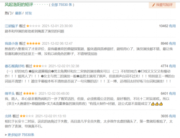 《風起洛陽》口碑兩級分化,精美服化道對古裝劇還有加持嗎? 《風起洛陽》口碑兩級分化,精美服化道對古裝劇還有加持嗎?