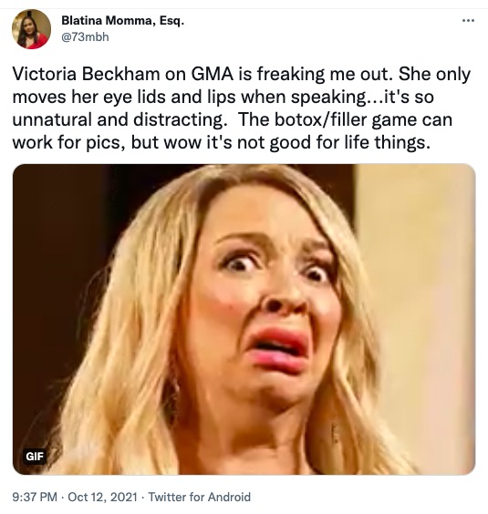 貝嫂也給弄成大厚唇了!外國觀眾看完節目狂呼:別再整了 貝嫂也給弄成大厚唇了!外國觀眾看完節目狂呼:別再整了