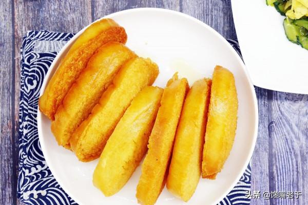 炸饅頭片，不要裹蛋液，分享個新方法，饅頭片更加酥脆還不油膩