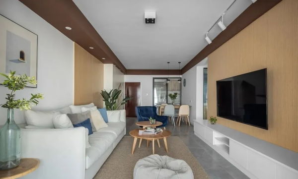 小尼宅配 | 112m²北歐簡約三居室，全屋定製僅花費19萬