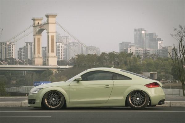 玩了三輛改裝車 在奧迪TT上面打磨出了心中的完美姿態