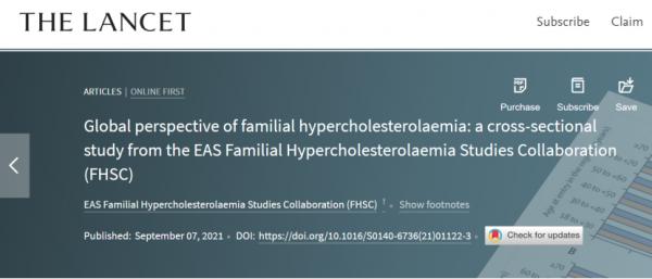 僅2.7%家族高膽固醇血癥患者LDL-C<;1.8 mmol/L!全球4.2萬例分析 僅2.7%家族高膽固醇血癥患者LDL-C<;1.8 mmol/L!全球4.2萬例分析
