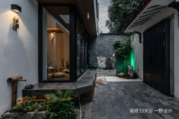 新中式禪意三層居帶小院