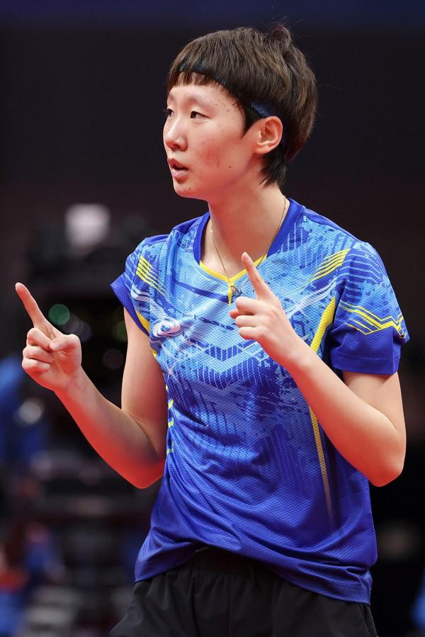 乒乓球——女子單打決賽：王曼昱奪冠