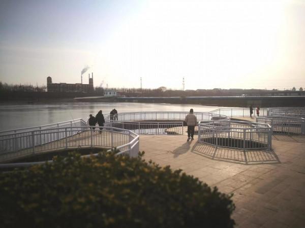 春遊七里河畔，令人留戀忘返