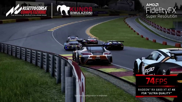 AMD展示FSR技術：《戰神》4K可57幀很流暢執行