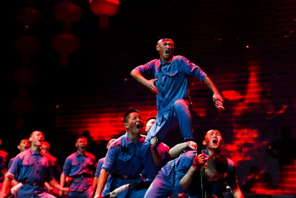 部隊年會什麼排面，感受一下