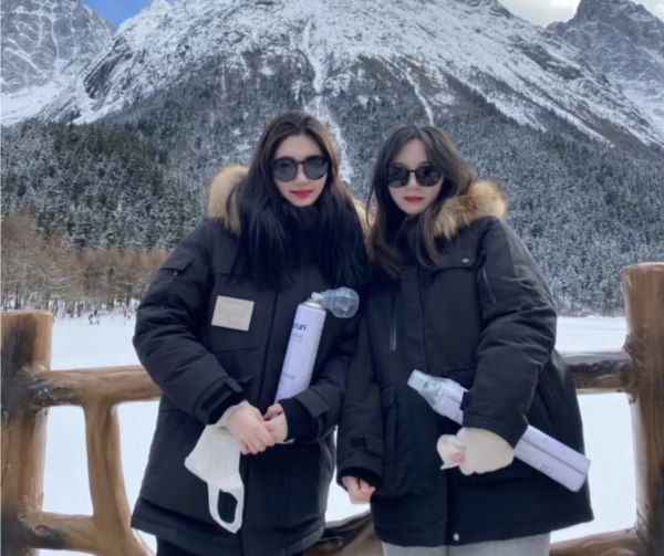 和閨蜜開著君越一起去西藏