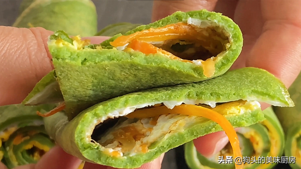 我家最愛的早餐之一，筷子攪一攪，2分鐘出鍋，好吃營養又均衡