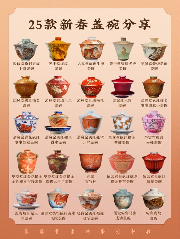 新年茶席茶器大盤點！樣樣好看萬事如意