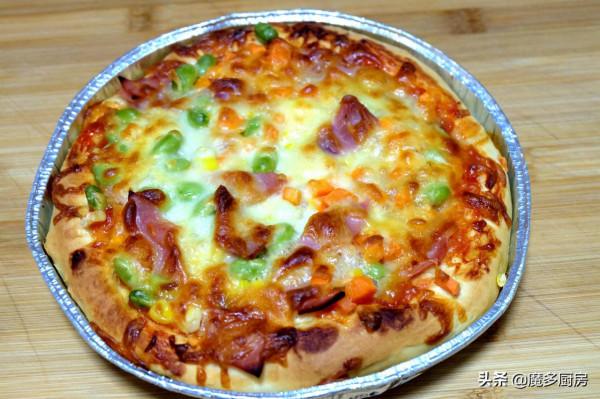 孩子要吃披薩,媽媽早起動手做,香軟拉絲簡單易做,油糖鹽全省了 孩子要吃披薩,媽媽早起動手做,香軟拉絲簡單易做,油糖鹽全省了