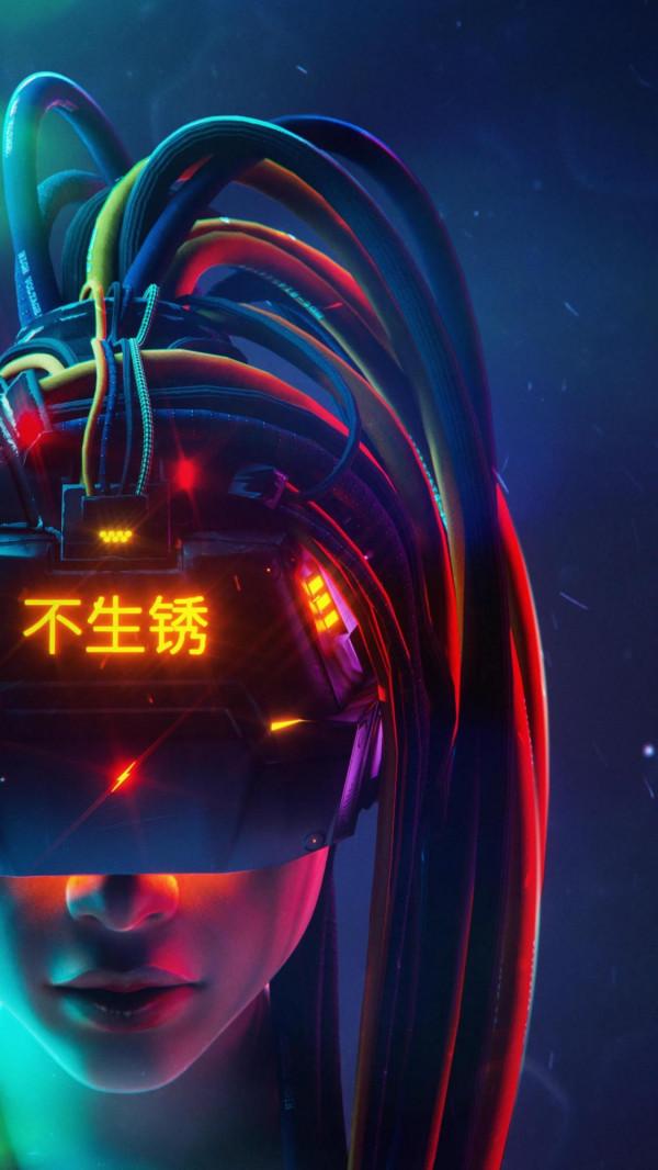 4k桌布｜元宇宙，未來感十足的桌布