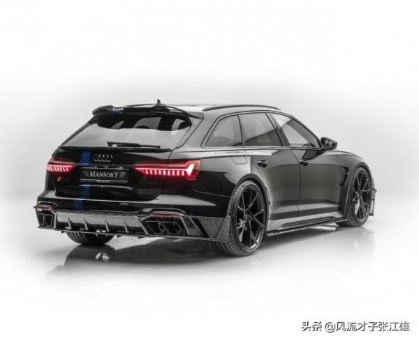 奧迪 RS6 Avant 被“魔改”，MANSORY邁莎銳Audi RS6，太強悍了！