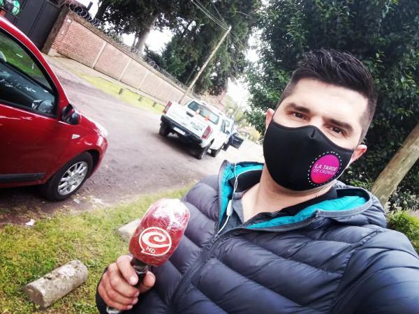 阿根廷記者得知自家被盜，一小時後，他直播起自家失竊案件